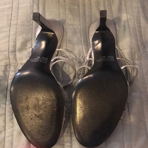 Silver Alfani heels - Picture 3 of 6